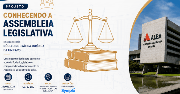 Imagem do evento Projeto NPJ UNIFACS: Conhecendo a Assembleia Legislativa da Bahia