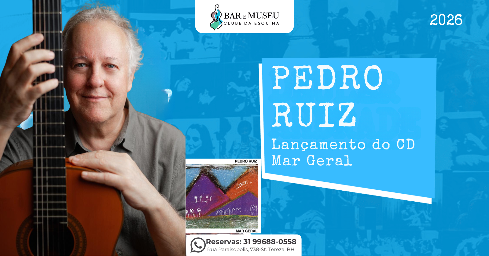 New Home - Push 16 Pedro Ruiz - Lançamento do CD Mar Geral