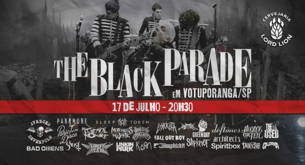 Imagem do evento The Black Parade | Votuporanga/SP