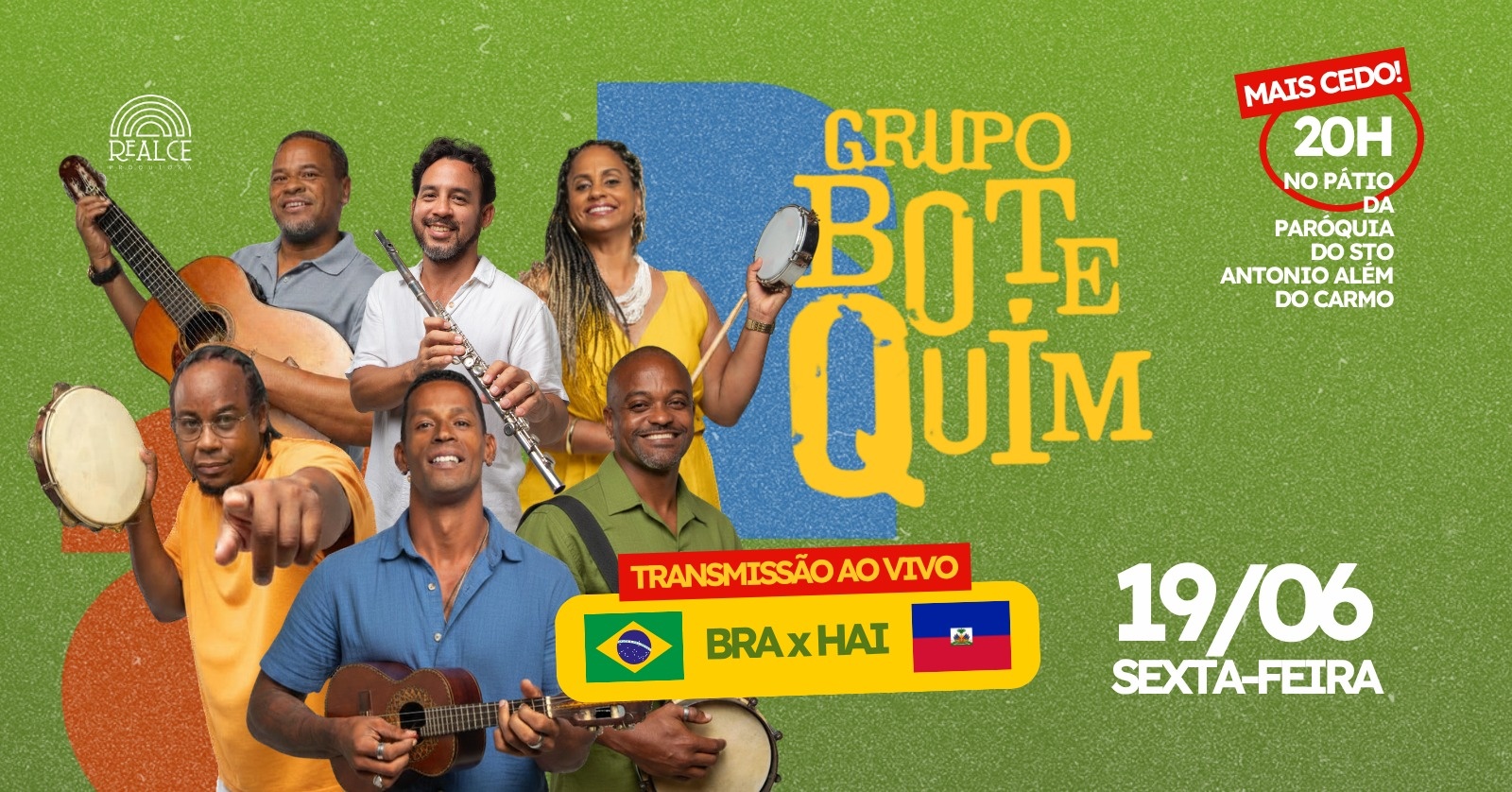 Roda de Samba do Grupo Botequim - Edição de junho - Salvador, BA