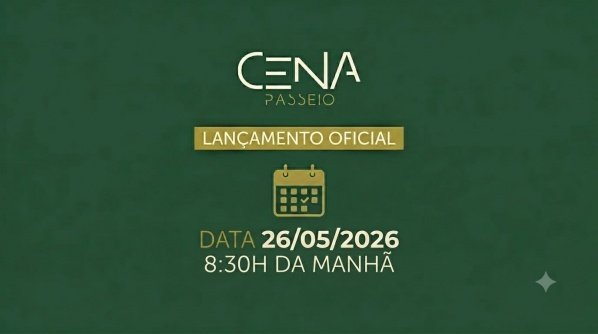 Imagem do evento CONVITE OFICIAL | LANÇAMENTO CENA PASSEIO