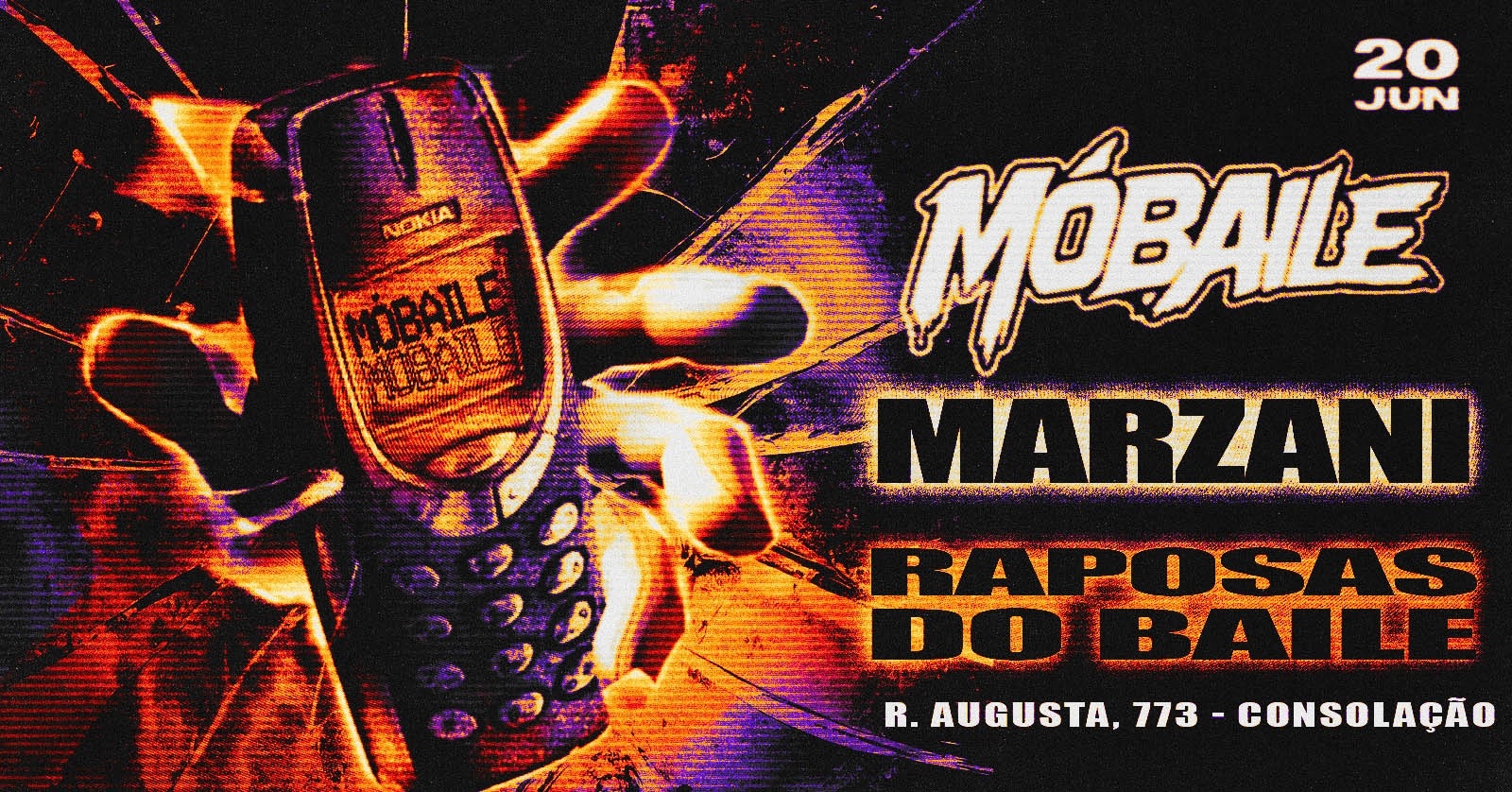 MÓBAILE 1ª EDIÇÃO -  DJ MARZANI & RAPOSAS DO BAILE - São Paulo, SP