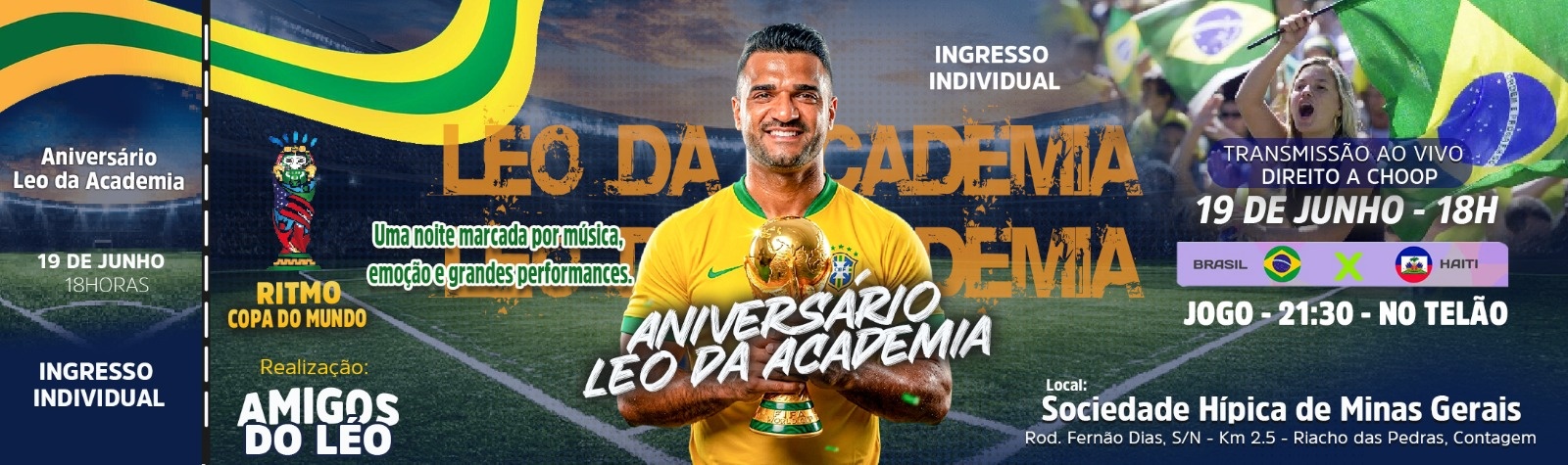 ANIVERSÁRIO LEO DA ACADEMIA - Contagem, MG