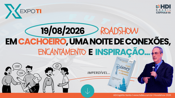 Imagem do evento Roadshow HDI-ES 2026 - Cachoeiro ES