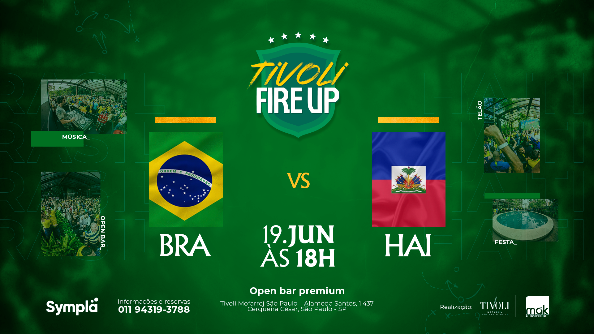 BRASIL X HAITI 19/JUN - TIVOLI MOFARREJ - São Paulo, SP