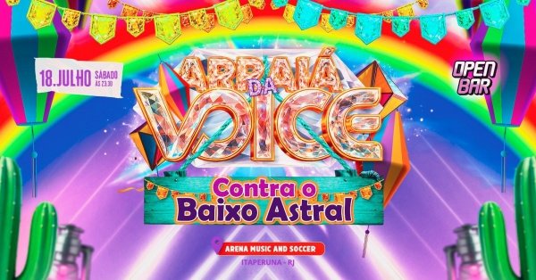 Imagem do evento ARRAIÁ DA VOICE - 18 JULHO