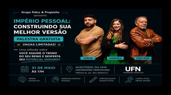 Imagem do evento Império Pessoal: construindo sua Melhor Versão