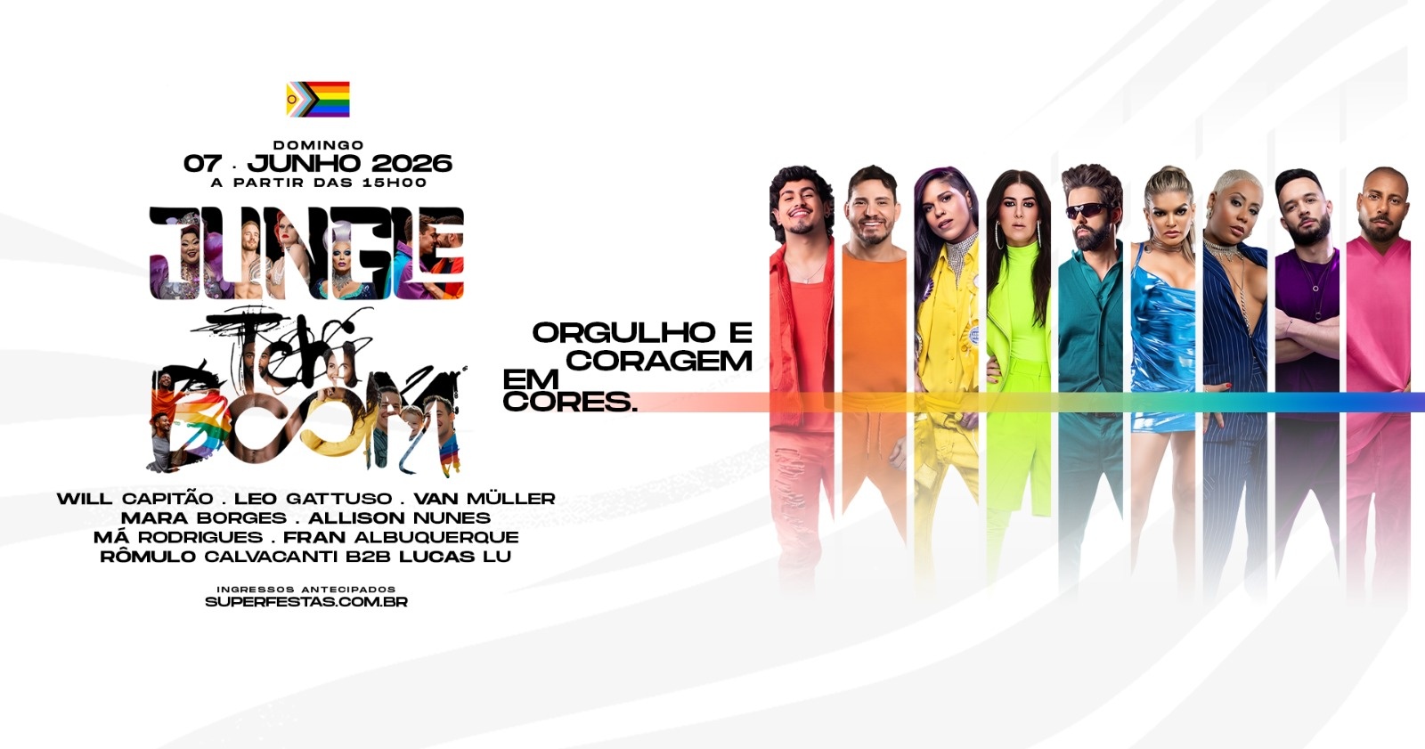 JUNGLE & TCHIBOOM PRIDE - Barueri, SP