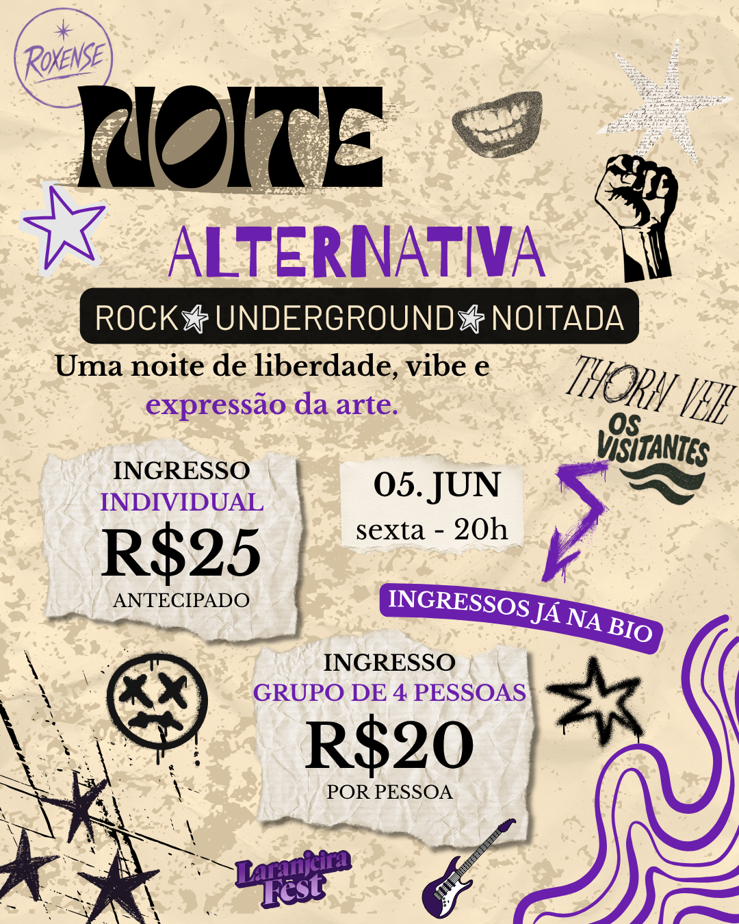 Noite alternativa - Garanhuns, PE