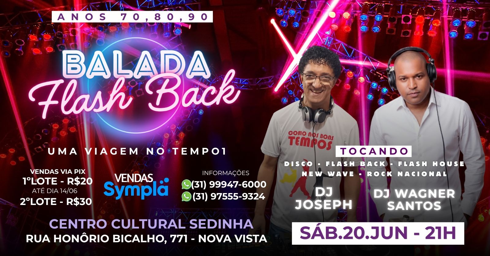 BALADA FLASH BACK - Belo Horizonte, MG
