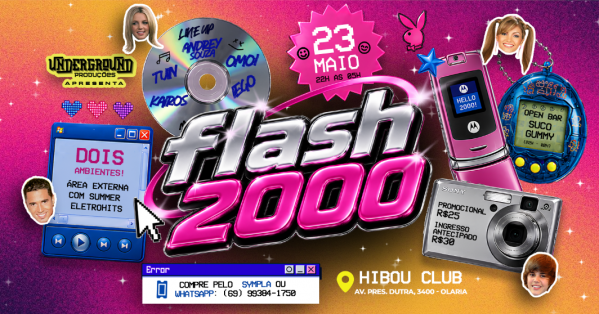 Imagem do evento FLASH2000 | 23/05