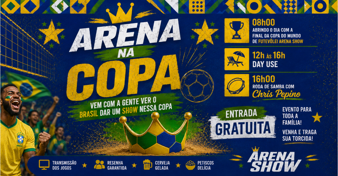ARENA NA COPA - Nova Lima, MG