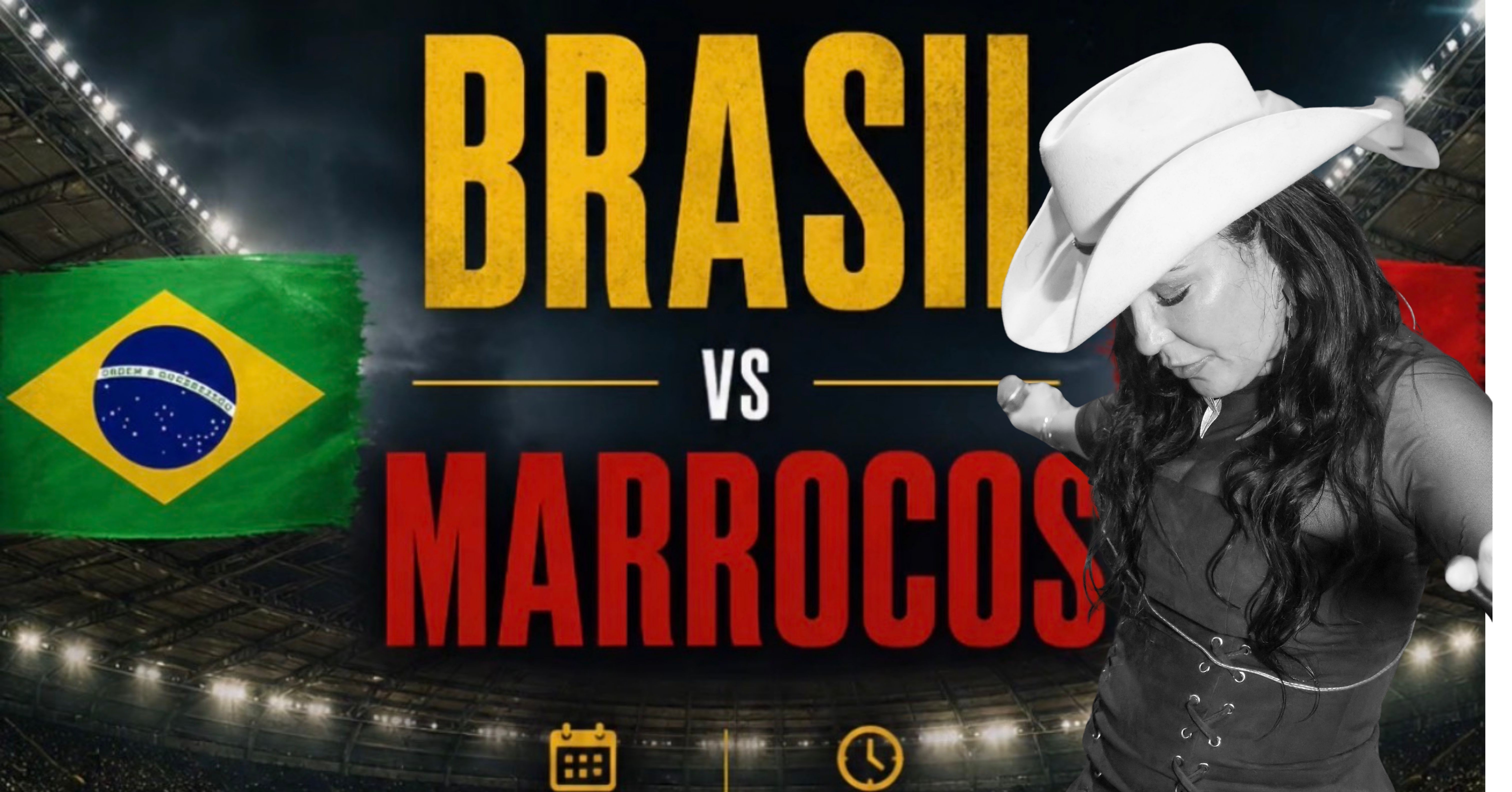 BRASIL VS MARROCOS /  HELENA MONTEIRO - Embu-Guaçu, SP