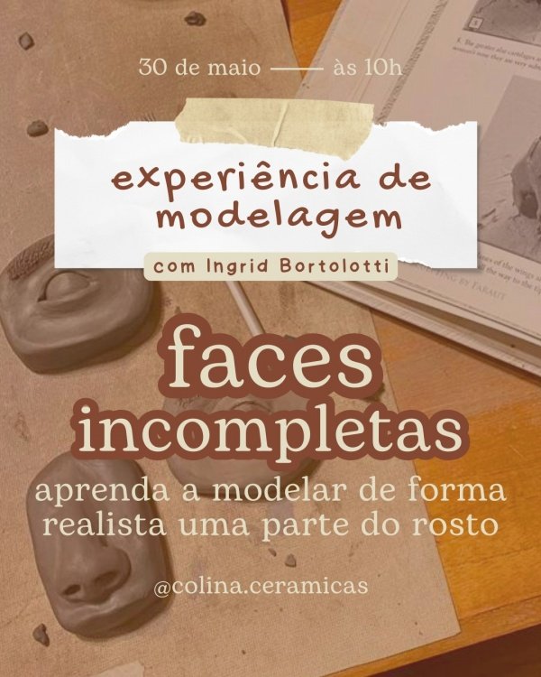 Imagem do evento Oficina "Faces Incompletas"