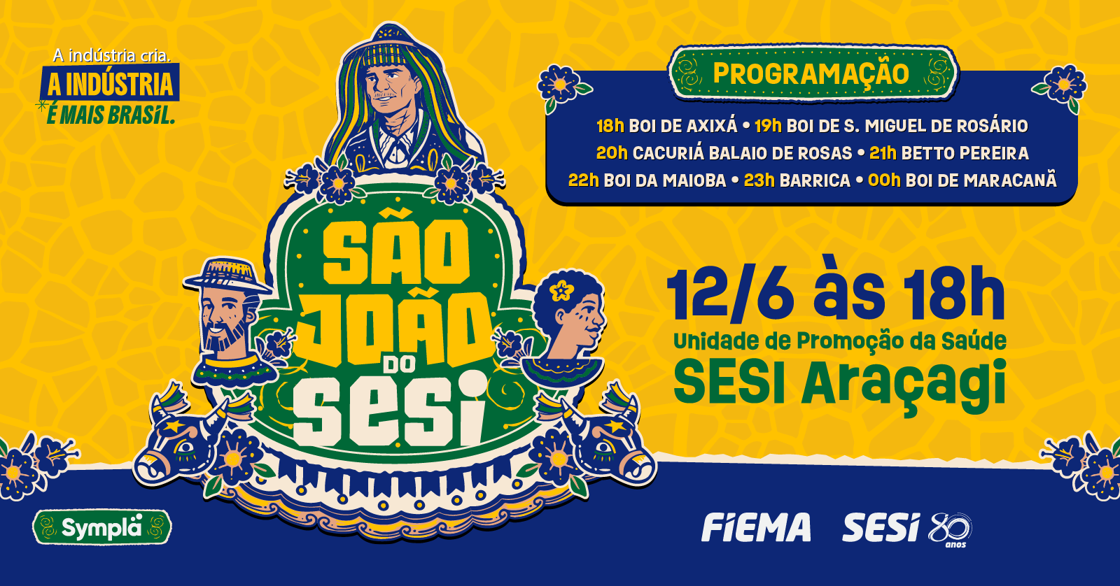 São João do SESI - 2026 - São José de Ribamar, MA