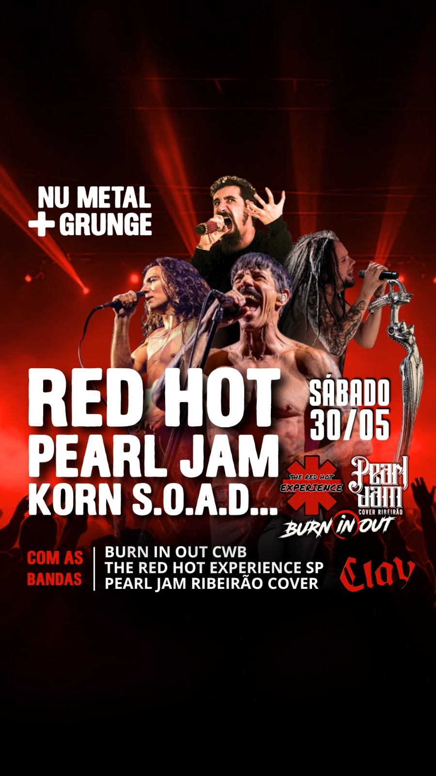 A ERA QUE MARCOU UMA GERAÇÃO com SOAD + KORN + PEARL JAM + RED HOT -