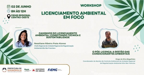 Imagem do evento Workshop Licenciamento Ambiental em Foco