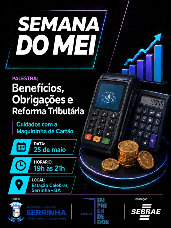 Imagem do evento Semana do MEI - Benefícios, Obrigações e Reforma Tributária