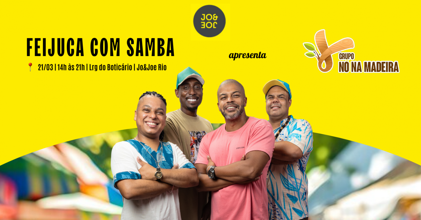 Feijuca com Samba apresenta: Nó na Madeira - Rio de Janeiro, RJ