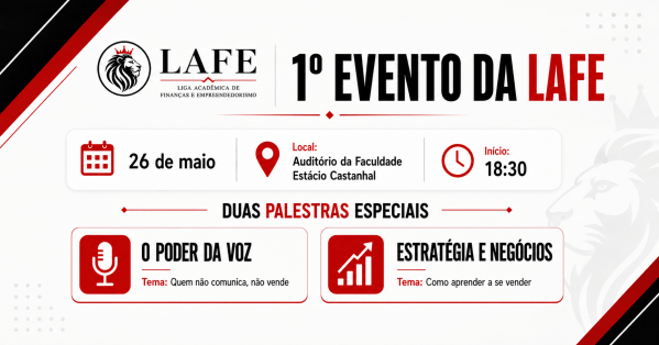Imagem do evento 1º Evento da LAFE: Comunicação, Estratégia e Negócios