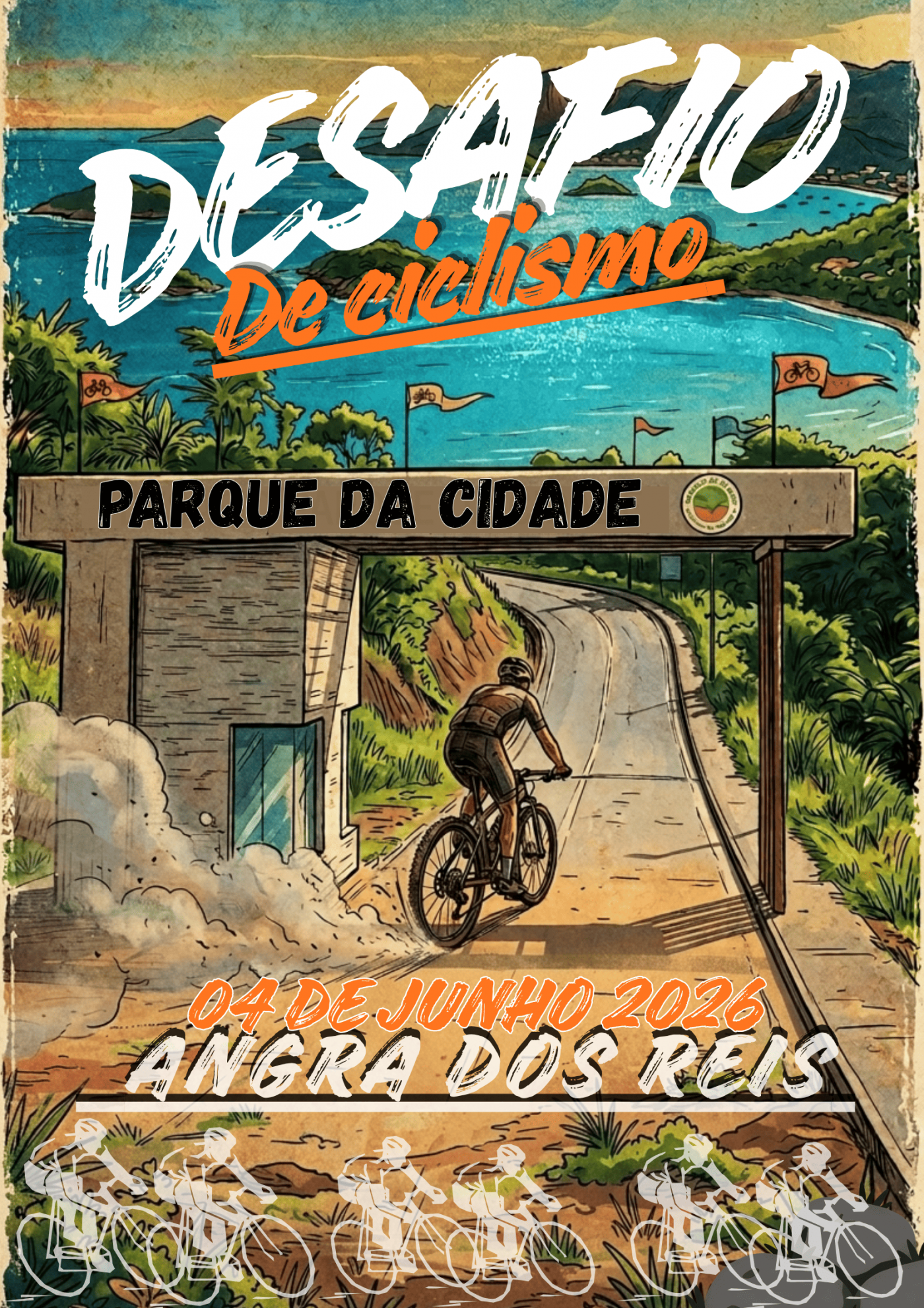 DESAFIO DE CICLISMO PARQUE DA CIDADE