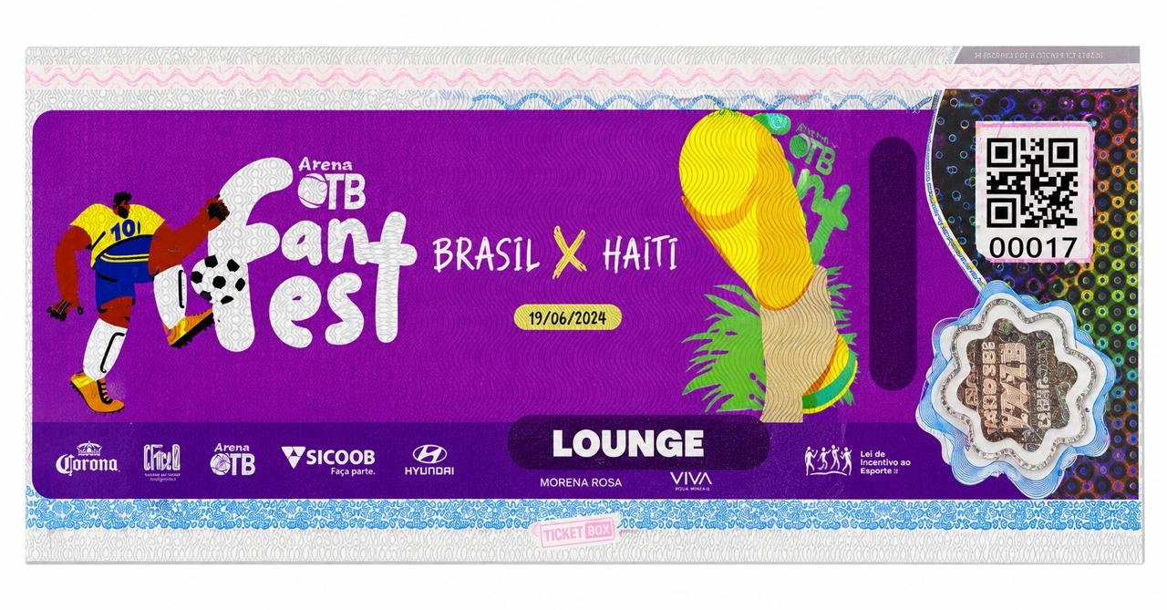 FAN FEST OTB BRASIL X HAITI (LOUNGE) - Muriaé, MG