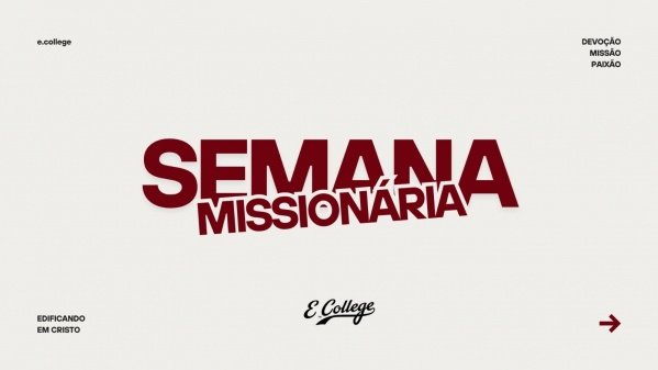 Imagem do evento SEMANA MISSIONÁRIA - E-College