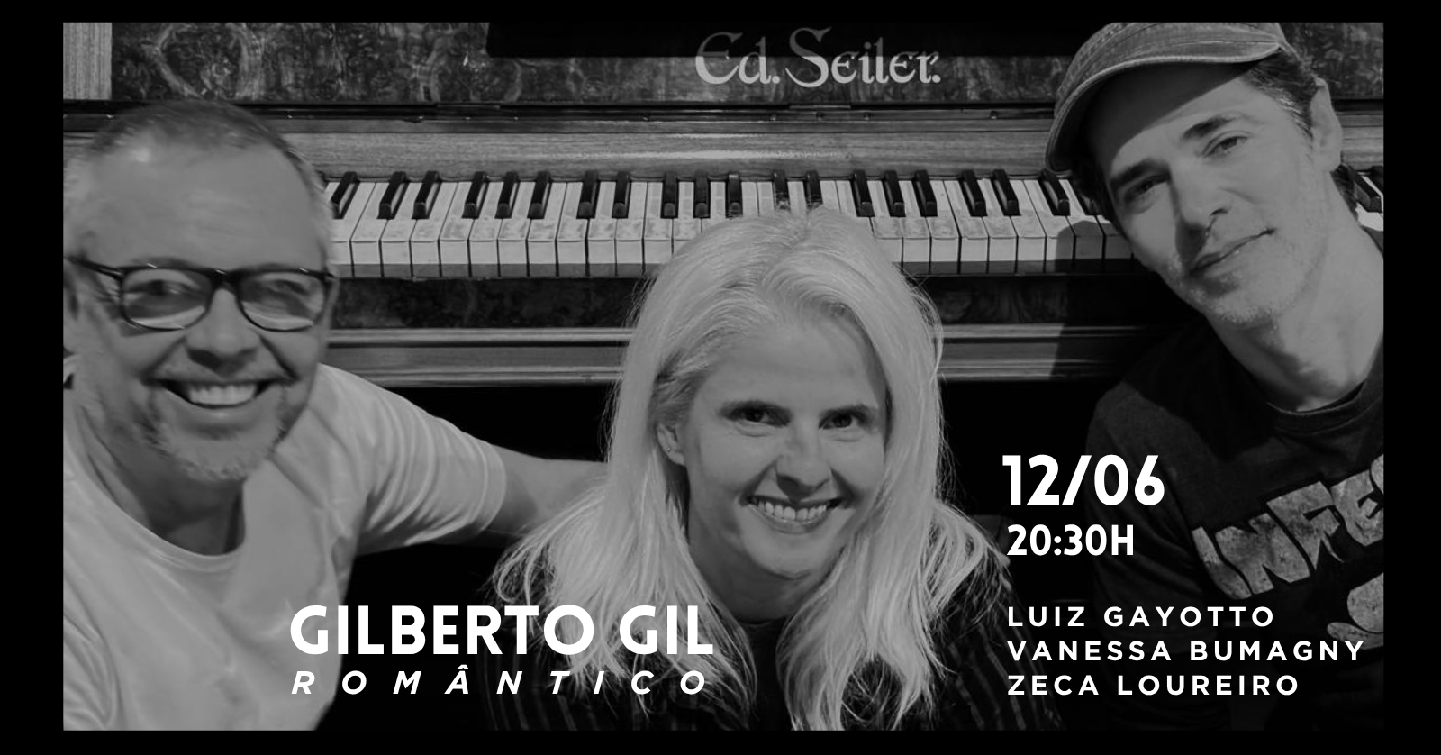 Gilberto Gil Romântico em São Paulo
