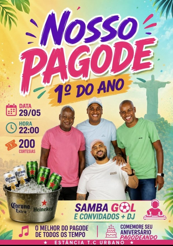 Imagem do evento Nosso Pagode 1º do Ano