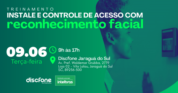 Imagem do evento Instale e controle de acesso com reconhecimento facial