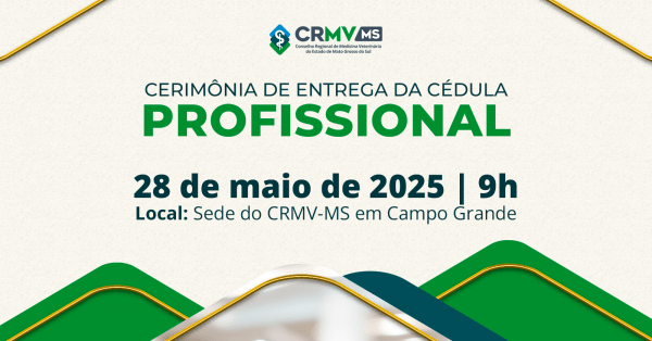 Imagem do evento 28/05/26 - Entrega da Cédula Profissional