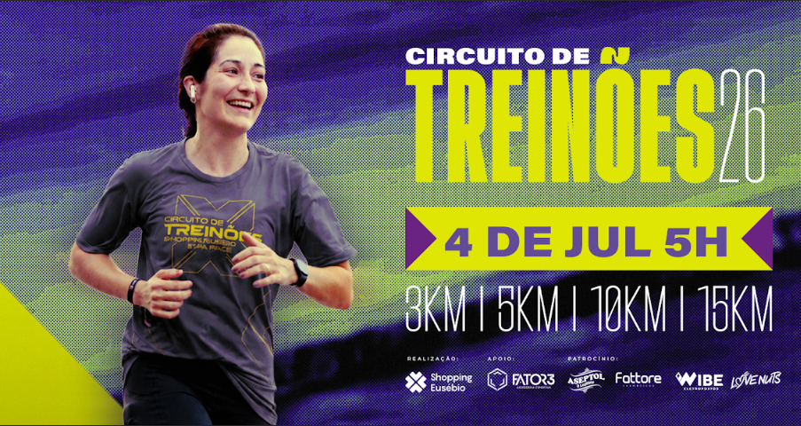 CIRCUITO DE TREINÕES 2026 - ETAPA PACE