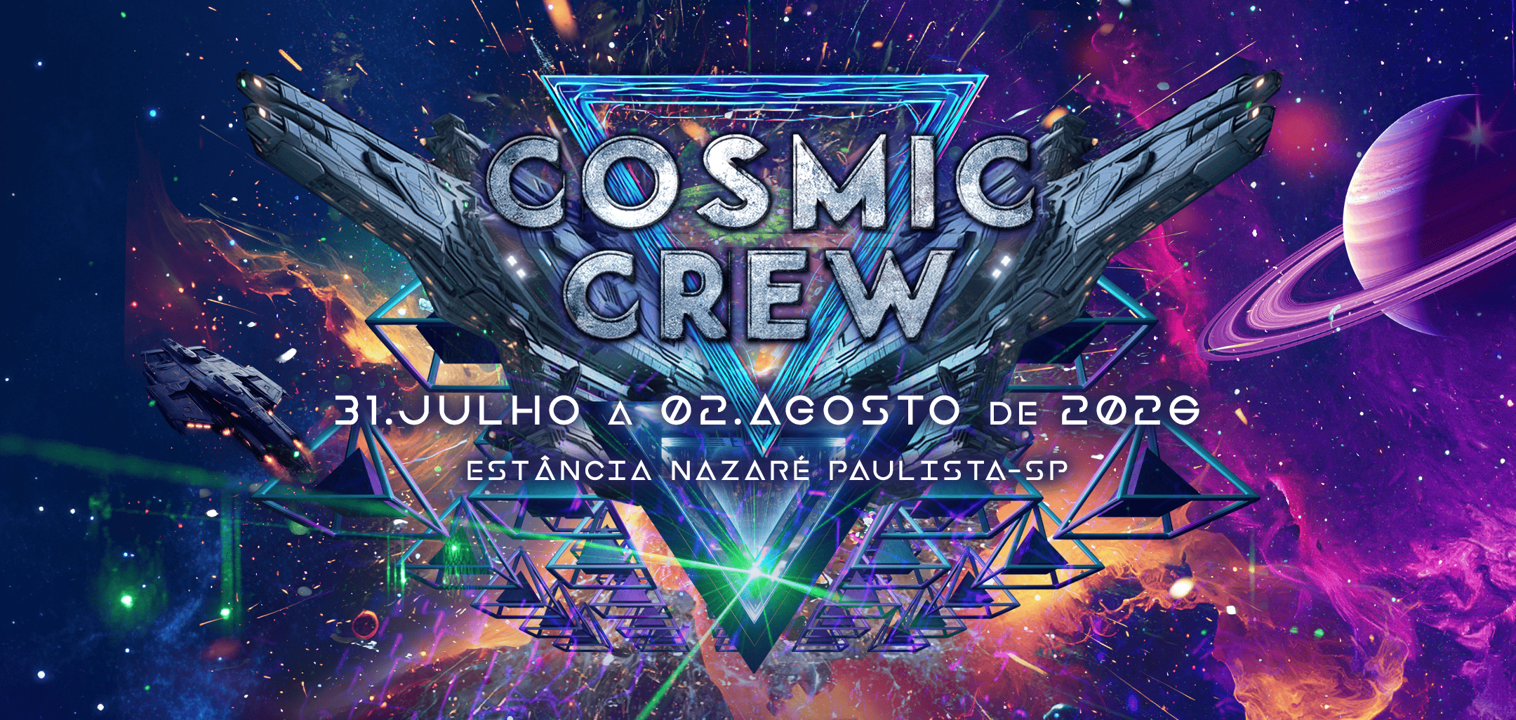 Hospedagens - Cosmic Crew 23 Anos Zaré Paulista em Nazaré Paulista