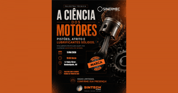 Imagem do evento Palestra Técnica "A Ciência dos Motores"