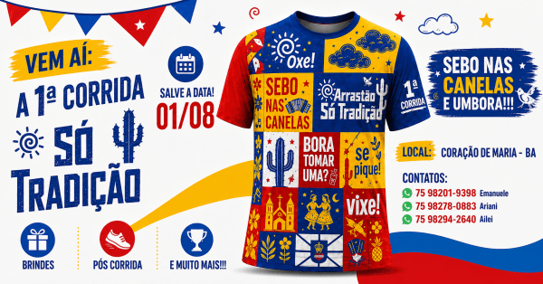 Imagem do evento Corrida "Sebo nas Canelas"