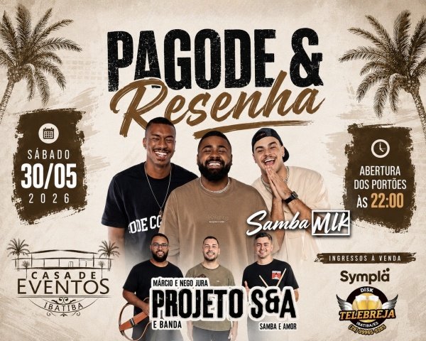 Imagem do evento Pagode & Resenha