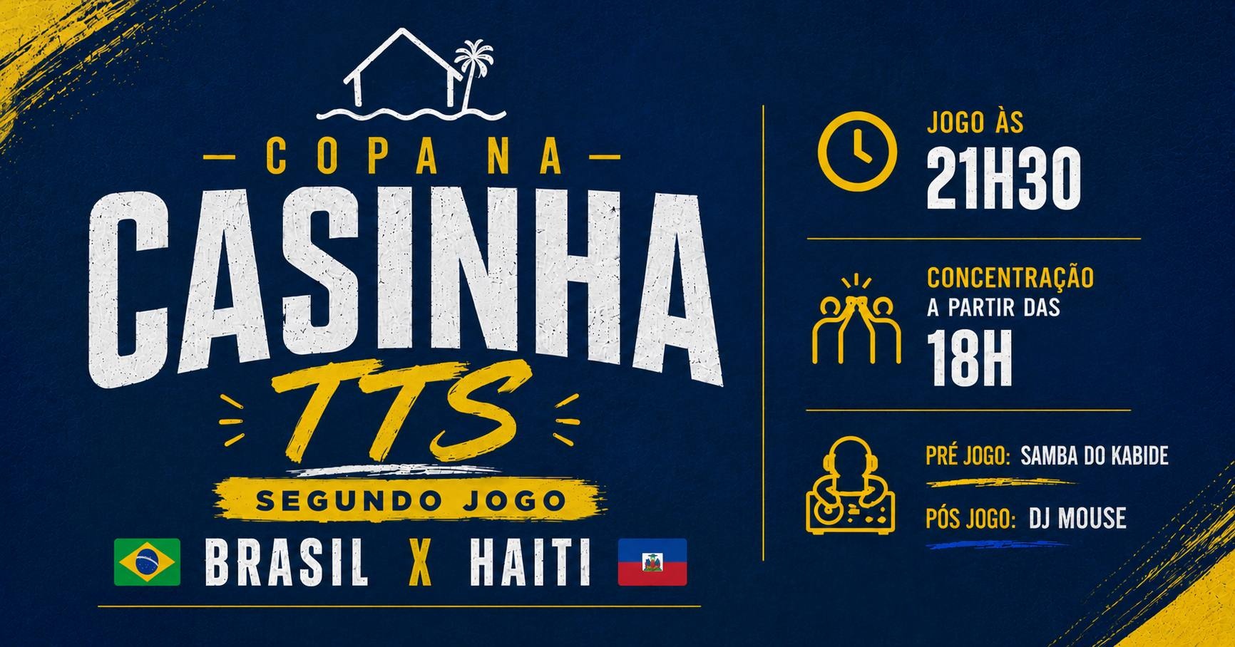 Copa na Casinha TTS! Segundo Jogo! Kabide + DJ Mouse - Santo André, SP