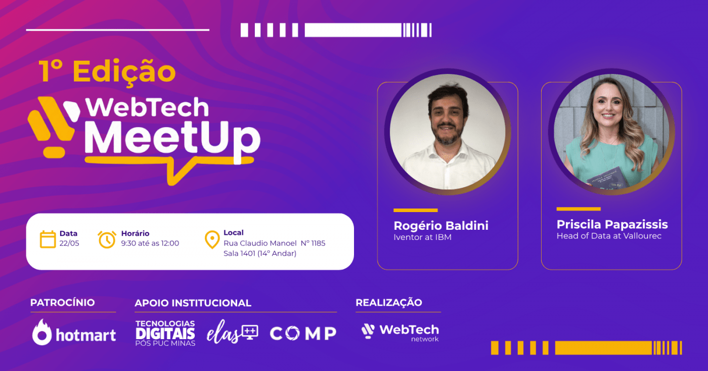 Meetup WebTech Network - 1ª Edição em Belo Horizonte - Sympla