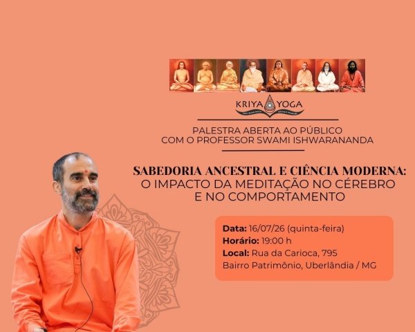 Imagem do evento Kriya Yoga - Palestra Aberta em Uberlândia