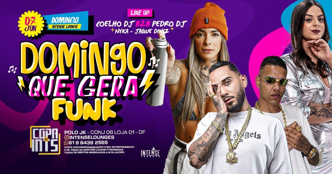 DOMINGO GERA FUNK em Brasília - Sympla