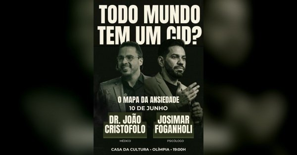 Imagem do evento Todo mundo tem um CID? - O mapa da ansiedade