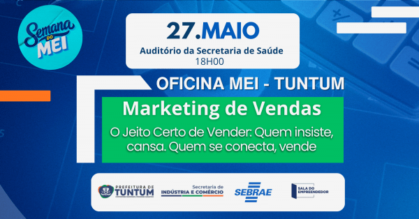 Imagem do evento OFICINA: O Jeito Certo de Vender: Quem insiste, cansa. Quem se conecta, vende