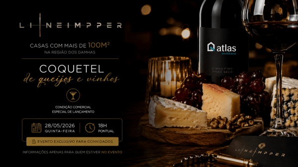 Imagem do evento Coquetel de Queijos e Vinhos - Atlas e Impper