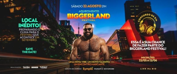 BIGGER abre o ZIPPER com PJ KNOXX - SEXTA 22 MAIO, 23 HORAS em São
