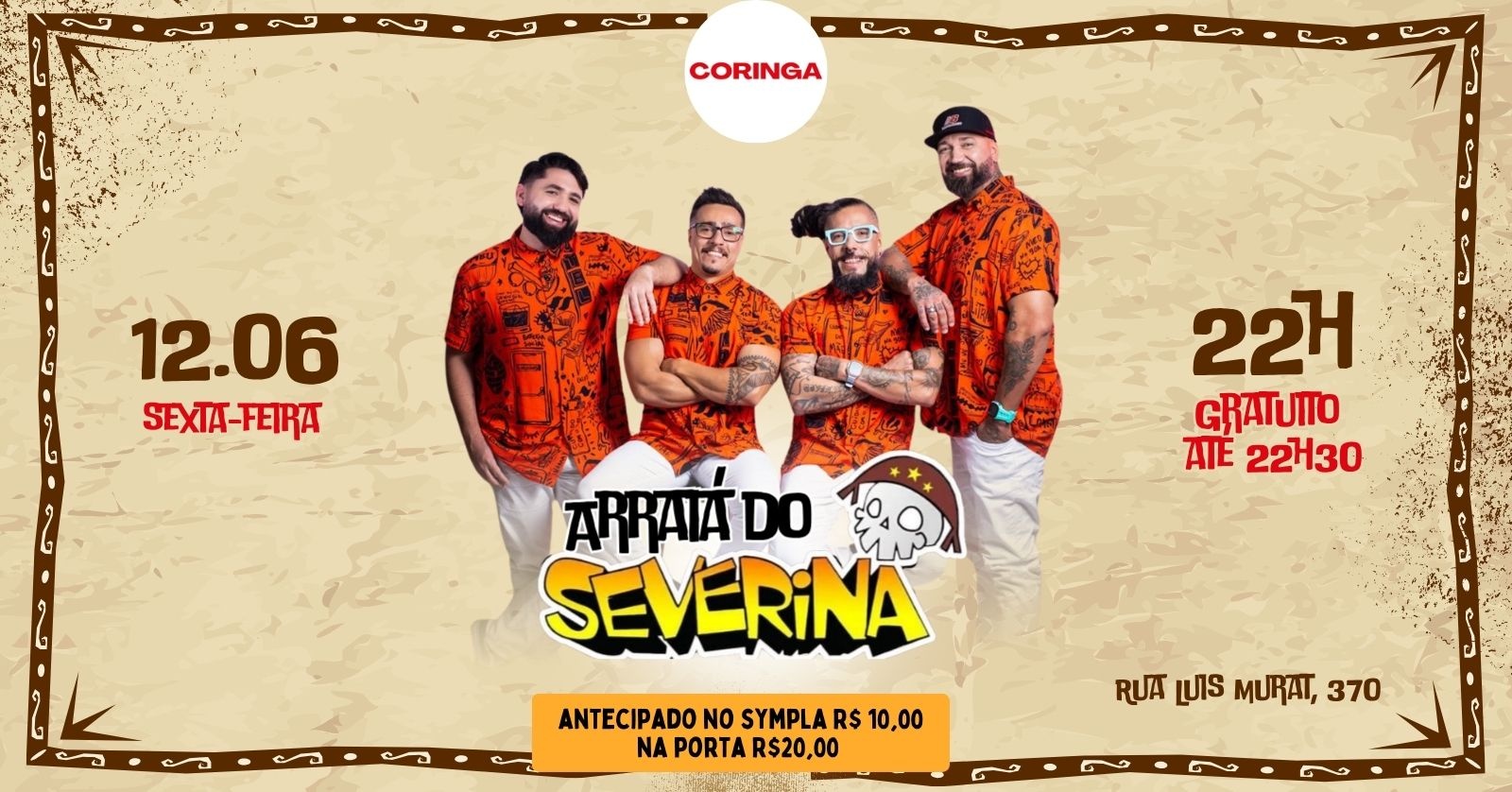 FORRÓ CREMOSO apresenta ARRAIÁ DO SEVERINA 12/06 - São Paulo, SP