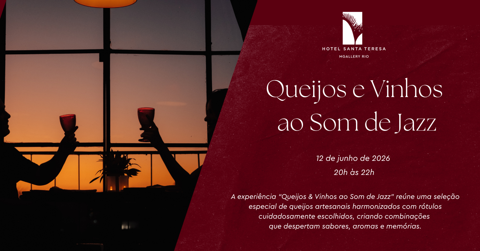 Queijos e Vinhos ao som de Jazz: Uma noite de romance no Bar dos Descasados - Rio de Janeiro, RJ