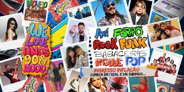 Imagem do evento [RESERVAS DE MESA] WE LOVE ANOS 90 & 2000 no Ahoy! Tavern Club