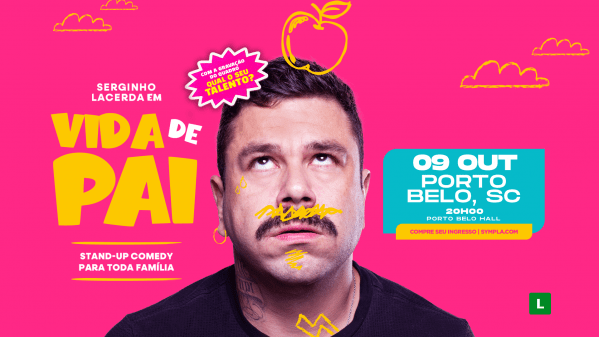 Imagem do evento SERGINHO LACERDA em PORTO BELO/SC - VIDA DE PAI 