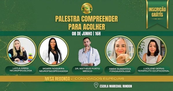 Imagem do evento Palestra: Acolher e Incluir - O Papel da Família e da Escola