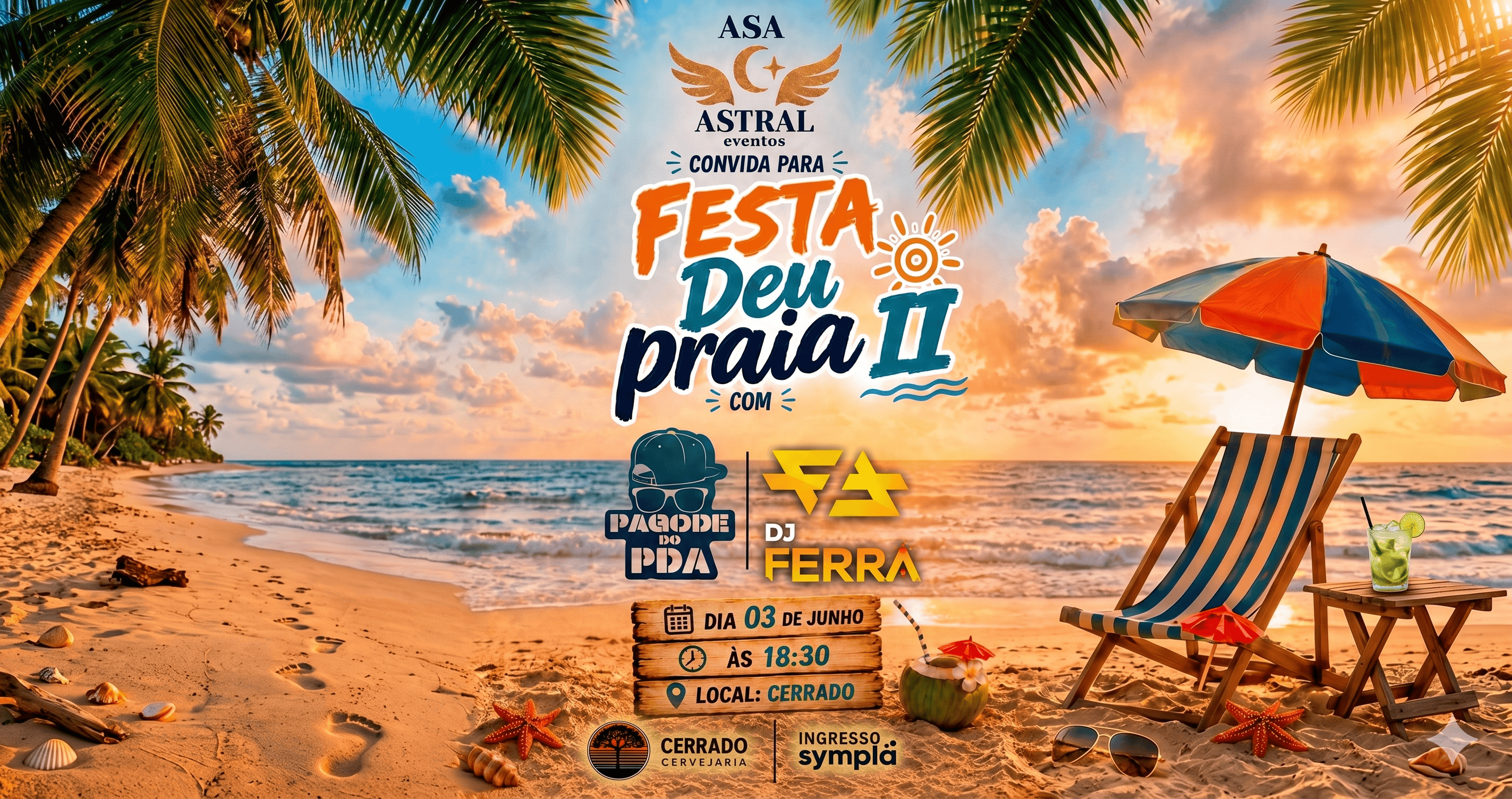 Festa Deu Praia II - Goiânia, GO